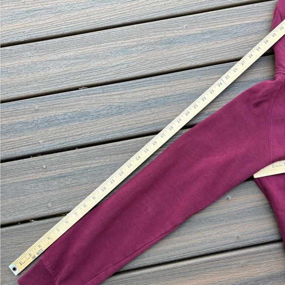Vintage Y2K DC Shoes Hoodie Sweatshirt Maroon Women’s L - Picture 11 of 11